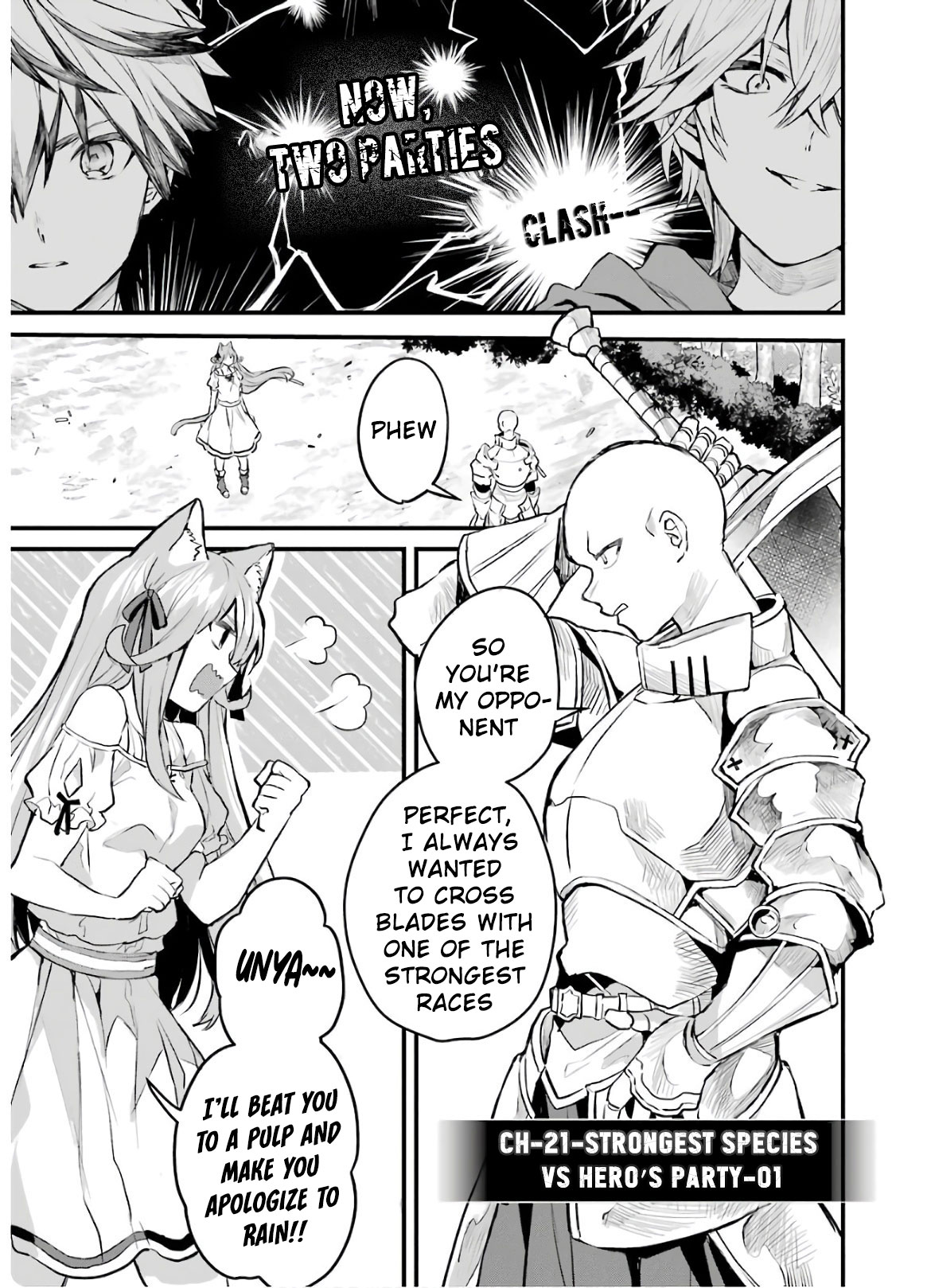 Yuusha Party wo Tsuihou Sareta Beast Tamer, Saikyou Shuzoku Nekomimi Shojo to Deau Chapter 21 page 2 - Chapter 21: Strongest Species vs. Hero's Party l