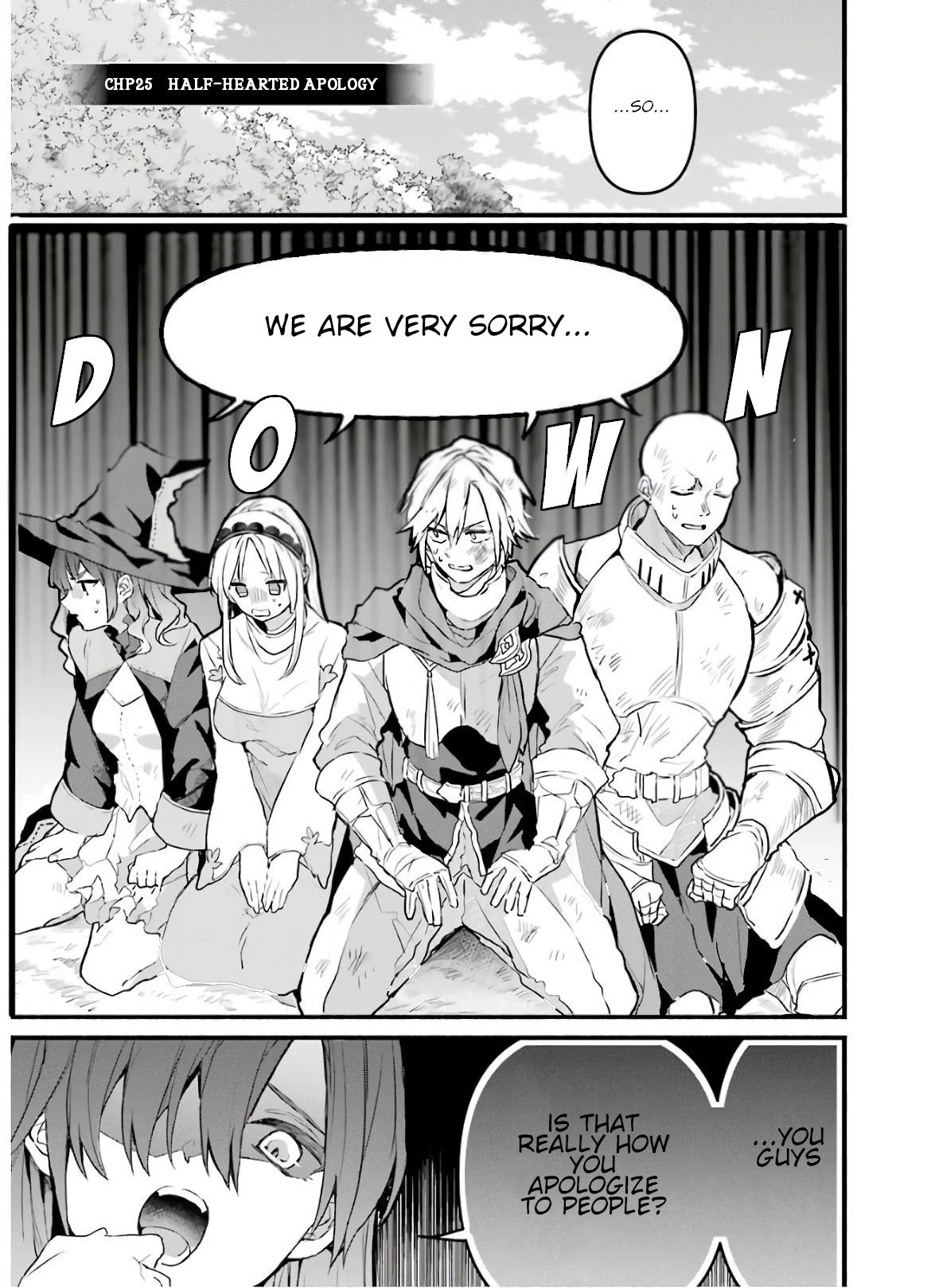 Yuusha Party wo Tsuihou Sareta Beast Tamer, Saikyou Shuzoku Nekomimi Shojo to Deau Chapter 25 page 1 - Chapter 25: Half-Hearted Apology