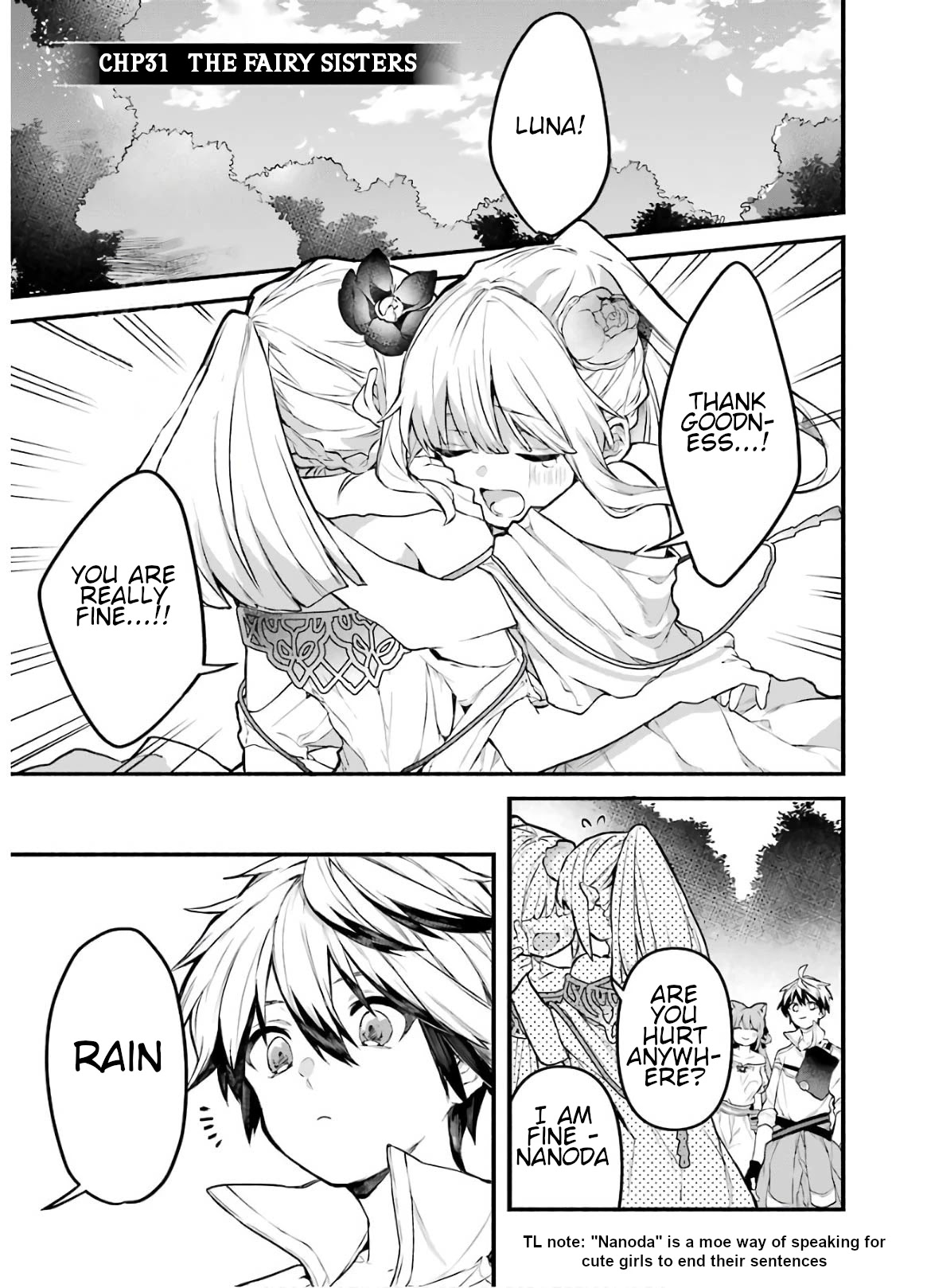 Yuusha Party wo Tsuihou Sareta Beast Tamer, Saikyou Shuzoku Nekomimi Shojo to Deau Chapter 31 page 1 - Chapter 31: The Fairy Sisters