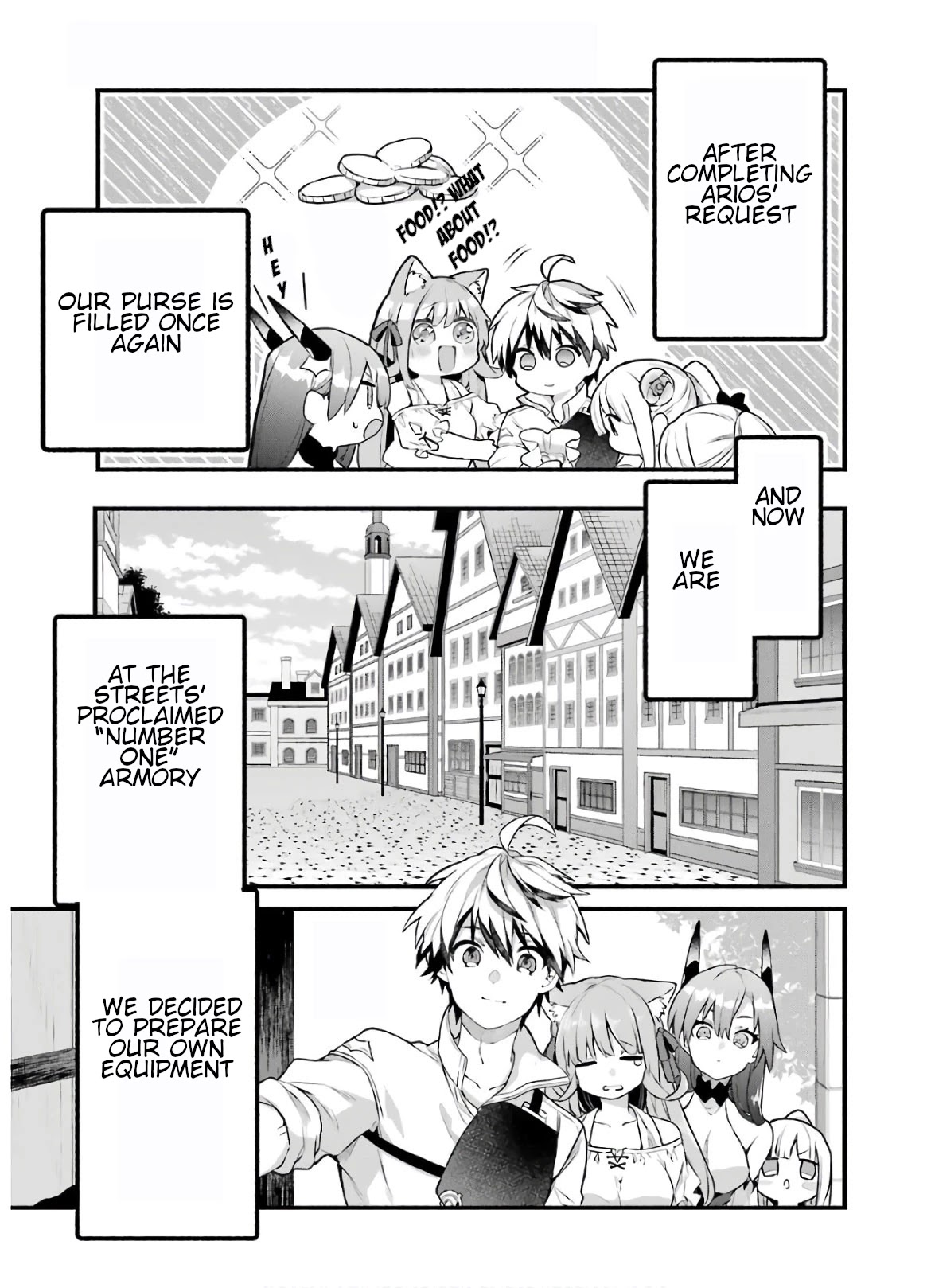Yuusha Party wo Tsuihou Sareta Beast Tamer, Saikyou Shuzoku Nekomimi Shojo to Deau Chapter 34 page 1 - Chapter 34: Let's Make a Weapon
