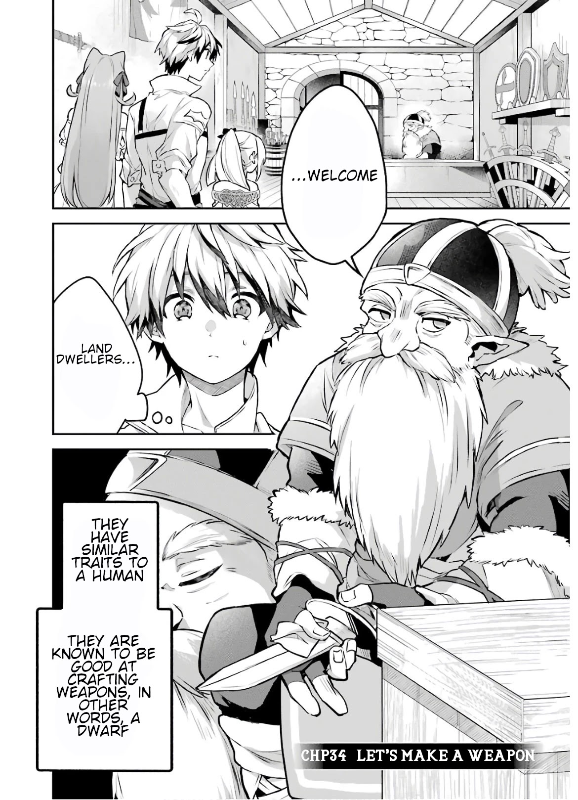 Yuusha Party wo Tsuihou Sareta Beast Tamer, Saikyou Shuzoku Nekomimi Shojo to Deau Chapter 34 page 2 - Chapter 34: Let's Make a Weapon