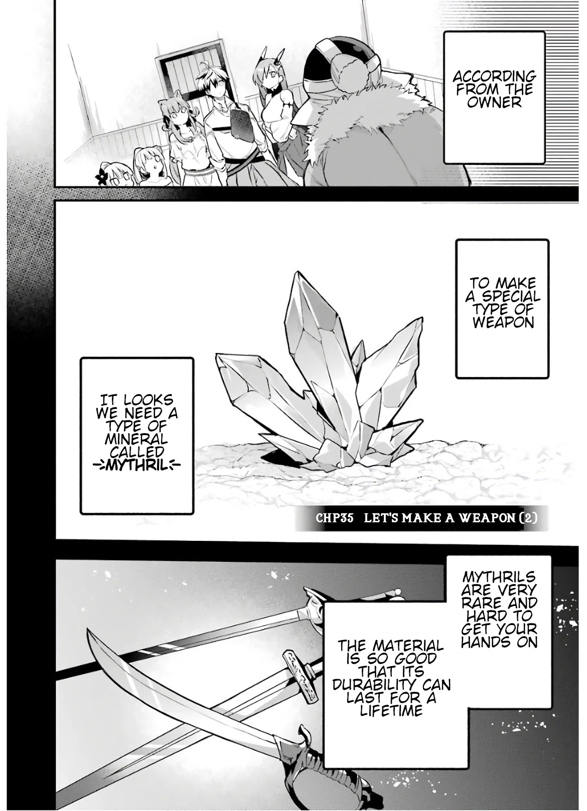 Yuusha Party wo Tsuihou Sareta Beast Tamer, Saikyou Shuzoku Nekomimi Shojo to Deau Chapter 35 page 1 - Chapter 35: Let's Make a Weapon II