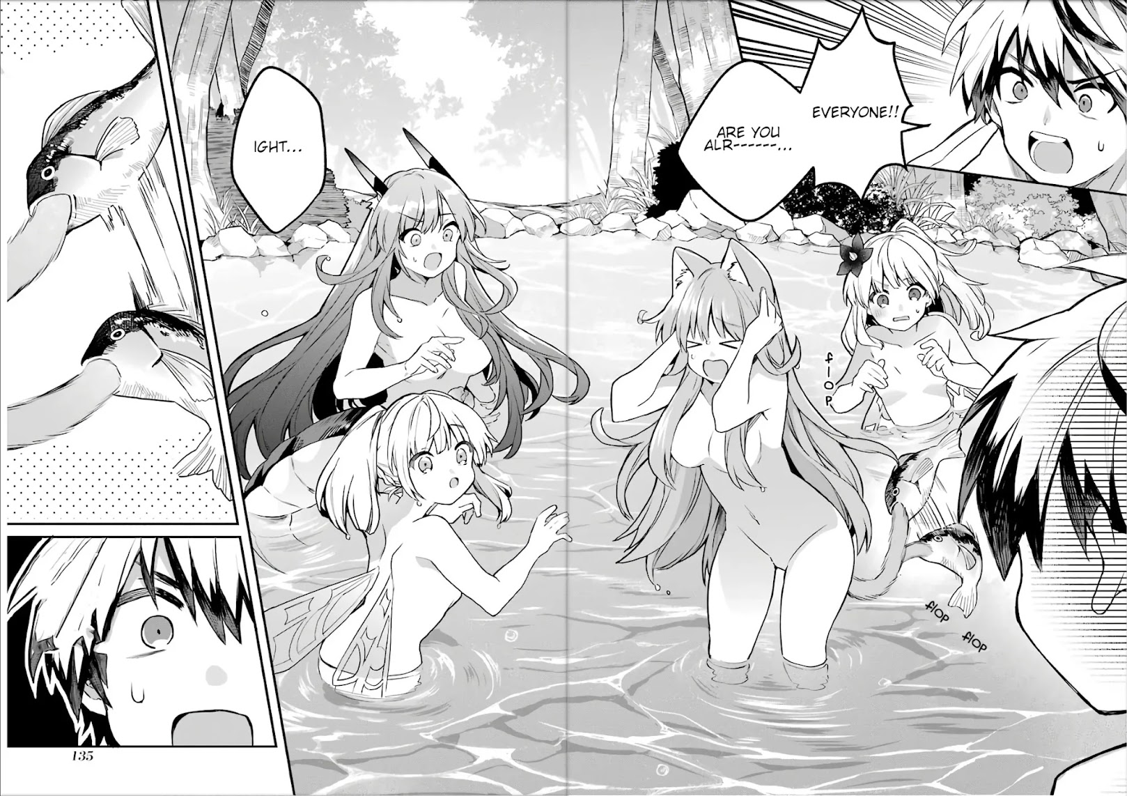Yuusha Party wo Tsuihou Sareta Beast Tamer, Saikyou Shuzoku Nekomimi Shojo to Deau Chapter 36 page 14 - Chapter 36: Playing in the Water