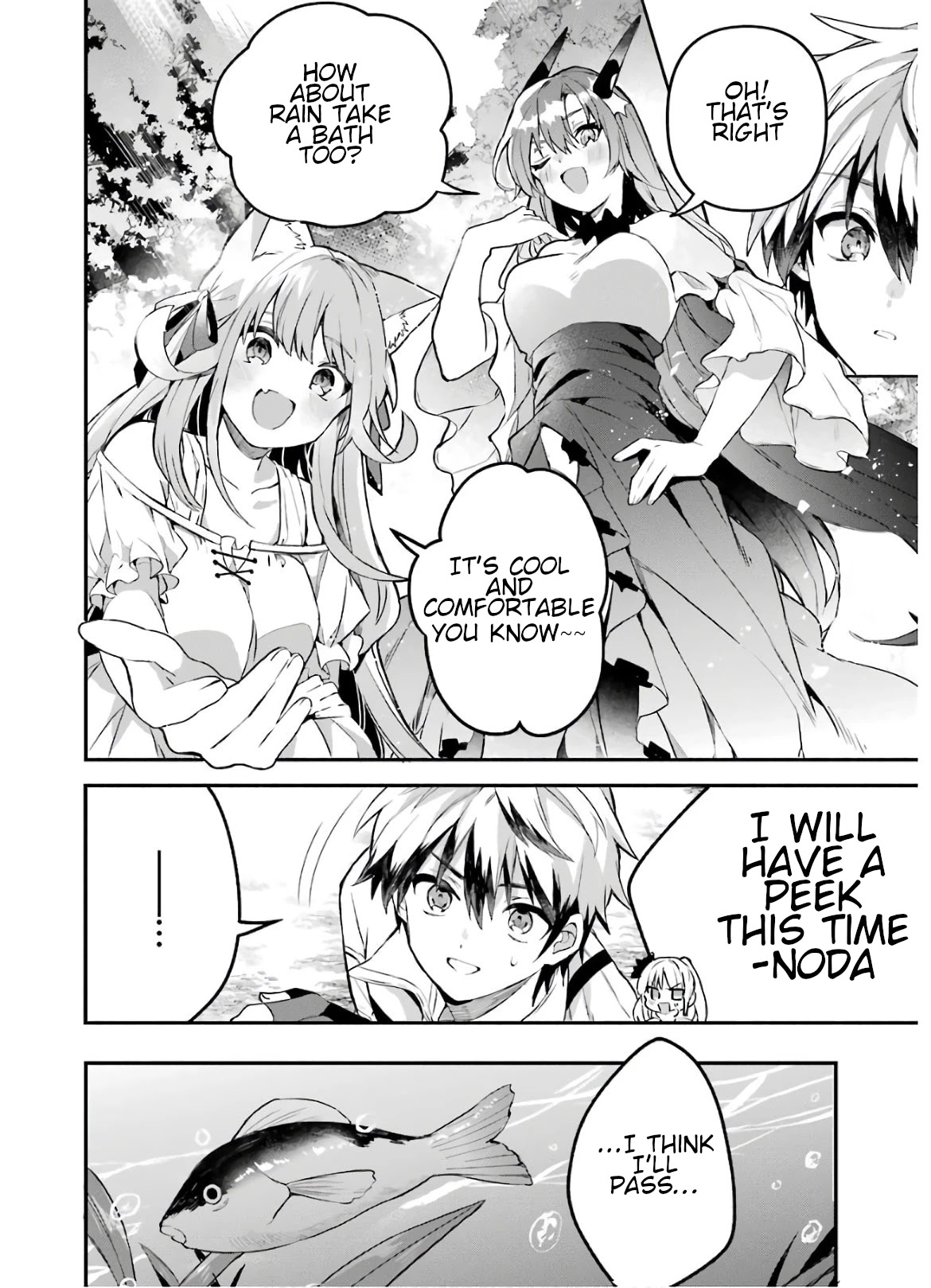 Yuusha Party wo Tsuihou Sareta Beast Tamer, Saikyou Shuzoku Nekomimi Shojo to Deau Chapter 36 page 21 - Chapter 36: Playing in the Water