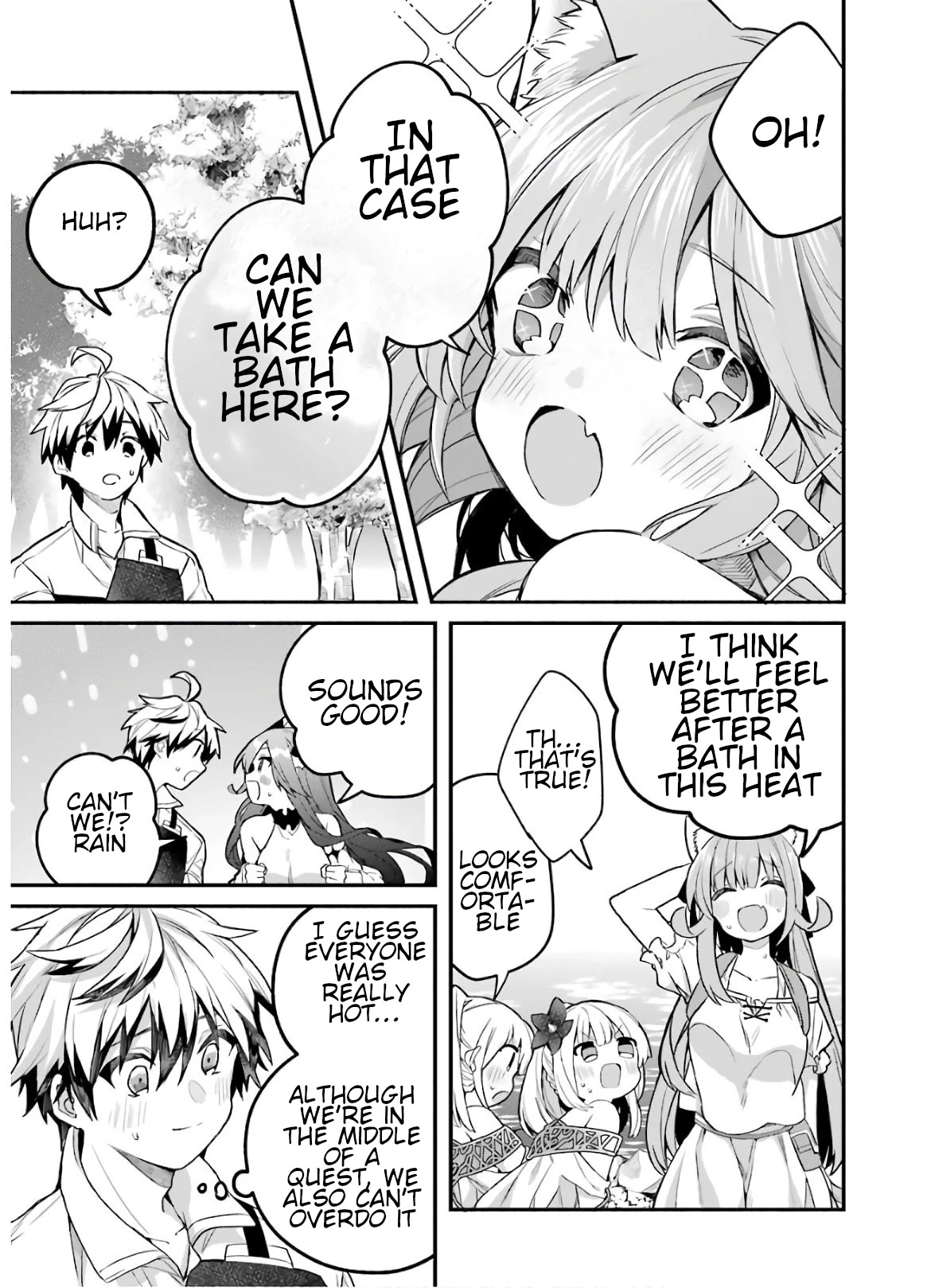 Yuusha Party wo Tsuihou Sareta Beast Tamer, Saikyou Shuzoku Nekomimi Shojo to Deau Chapter 36 page 5 - Chapter 36: Playing in the Water