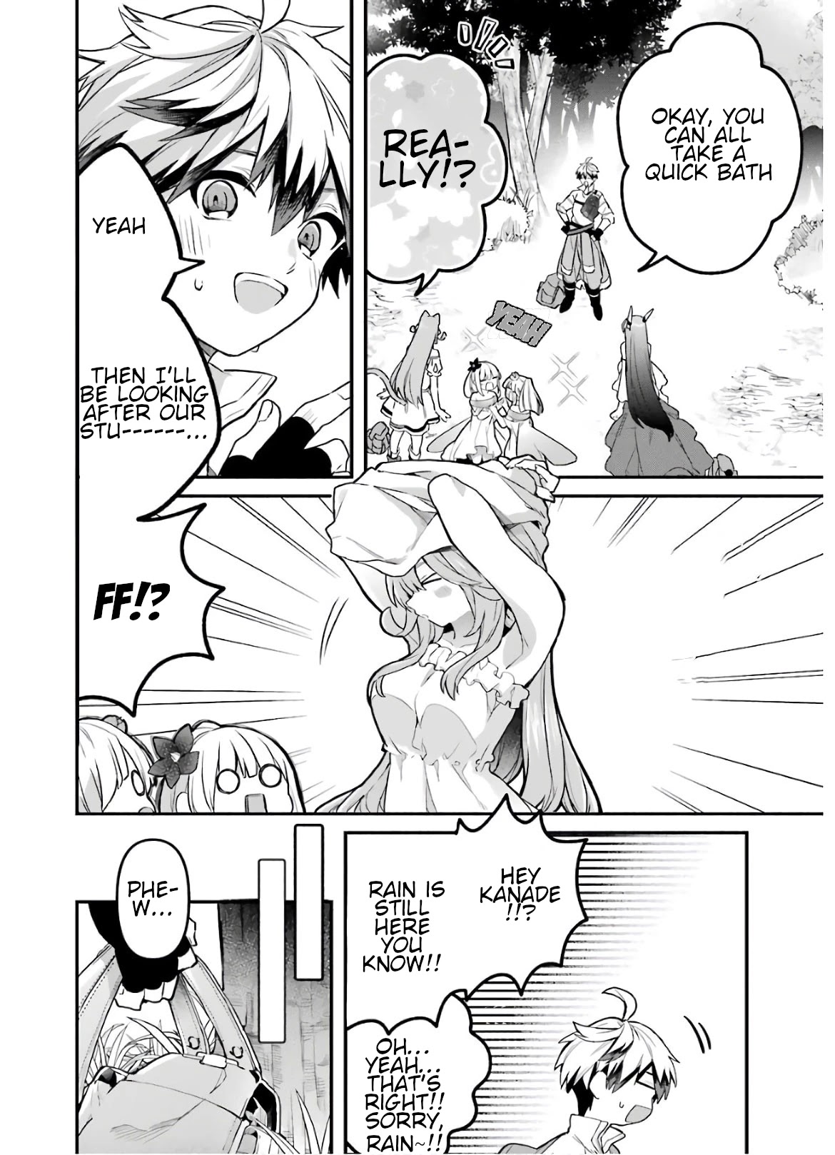 Yuusha Party wo Tsuihou Sareta Beast Tamer, Saikyou Shuzoku Nekomimi Shojo to Deau Chapter 36 page 6 - Chapter 36: Playing in the Water
