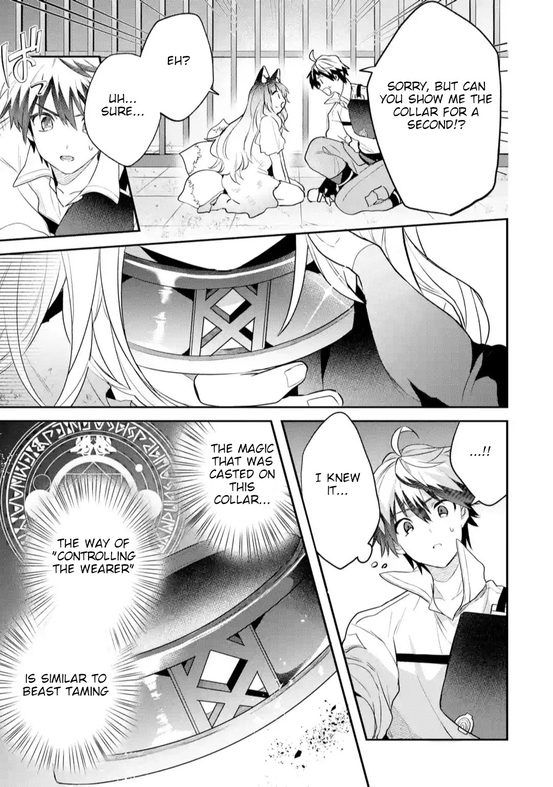 Yuusha Party wo Tsuihou Sareta Beast Tamer, Saikyou Shuzoku Nekomimi Shojo to Deau Chapter 57 page 3 - Chapter 57: Slave Collar