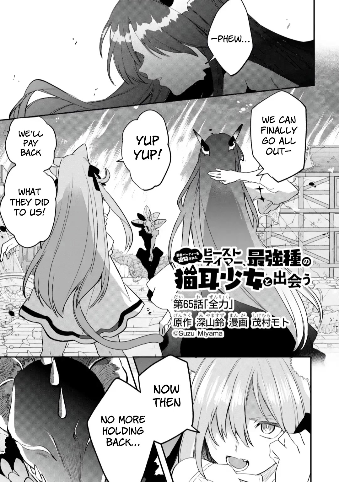 Yuusha Party wo Tsuihou Sareta Beast Tamer, Saikyou Shuzoku Nekomimi Shojo to Deau Chapter 65 page 2 - Chapter 65: All Out