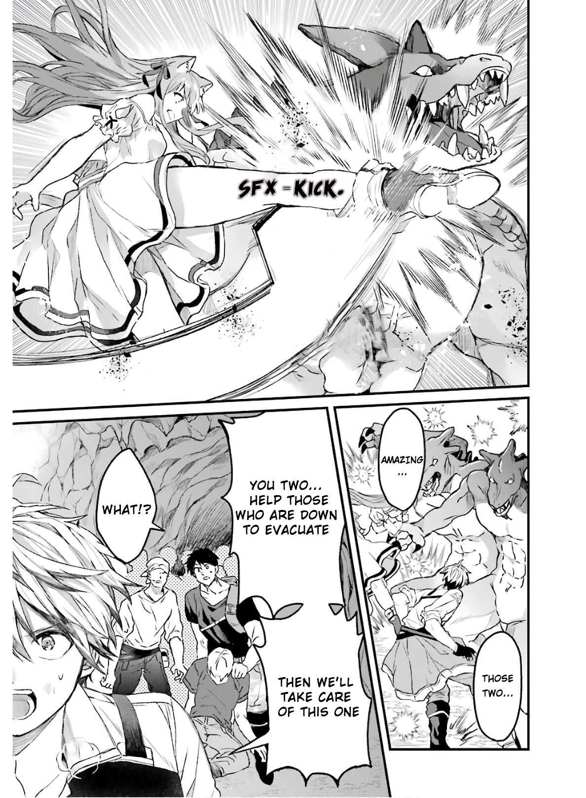 Yuusha Party wo Tsuihou Sareta Beast Tamer, Saikyou Shuzoku Nekomimi Shojo to Deau Chapter 8 page 8 - Chapter 8: King Lizard