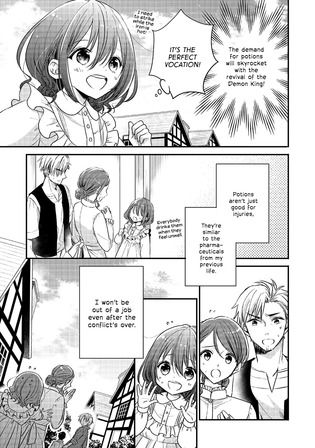 Yuusha-sama No Osananajimi To Iu Shokugyou No Make Heroin Ni Tensei Shita No De, Chougou-shi Ni Job Change Shimasu. Chapter 3 page 10 - Chapter 3