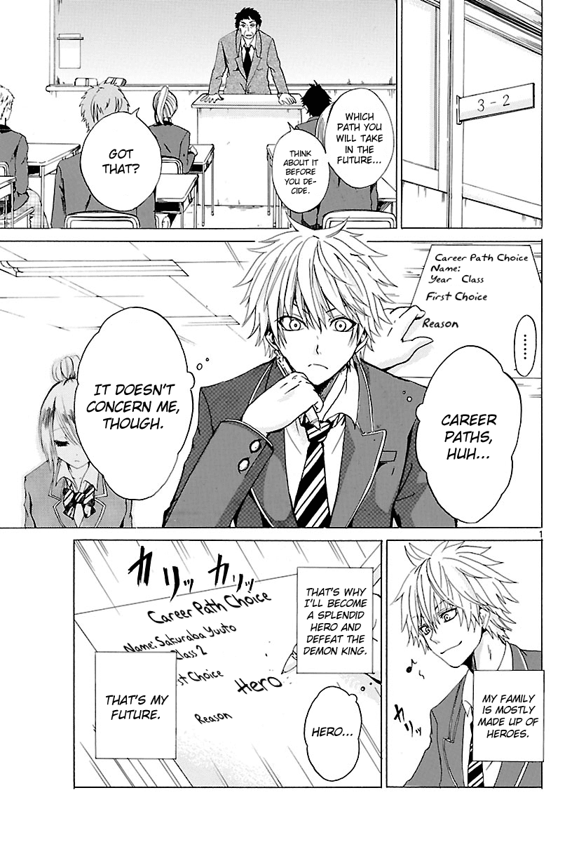 Yuuto no Shinro Kibou Chapter 0.2 page 2 - Chapter 0 v2 : [Oneshot]