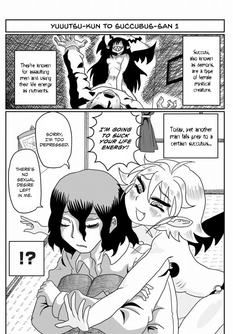 Yuuutsu-kun to Succubus-san Chapter 1 page 2 - Chapter 1