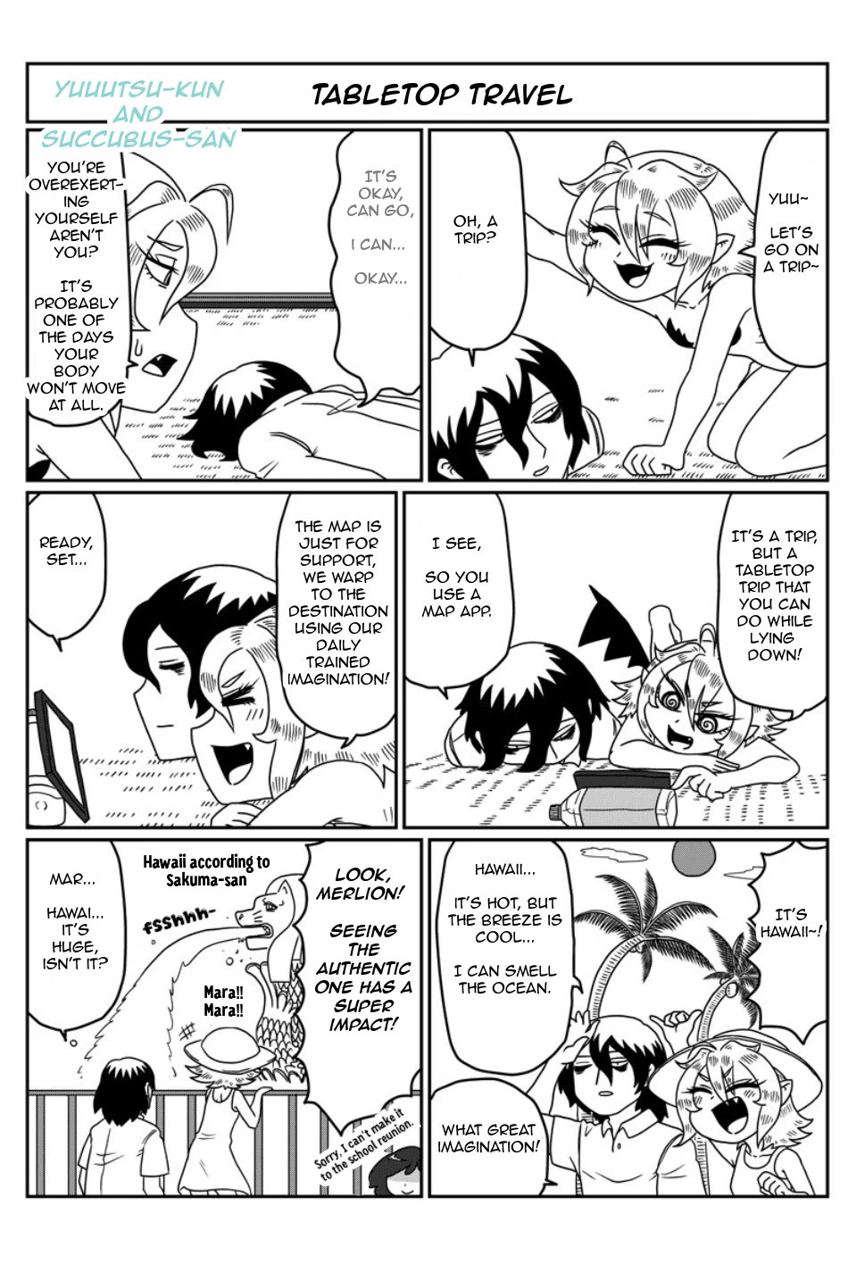 Yuuutsu-kun to Succubus-san Chapter 100 page 1 - Chapter 100
