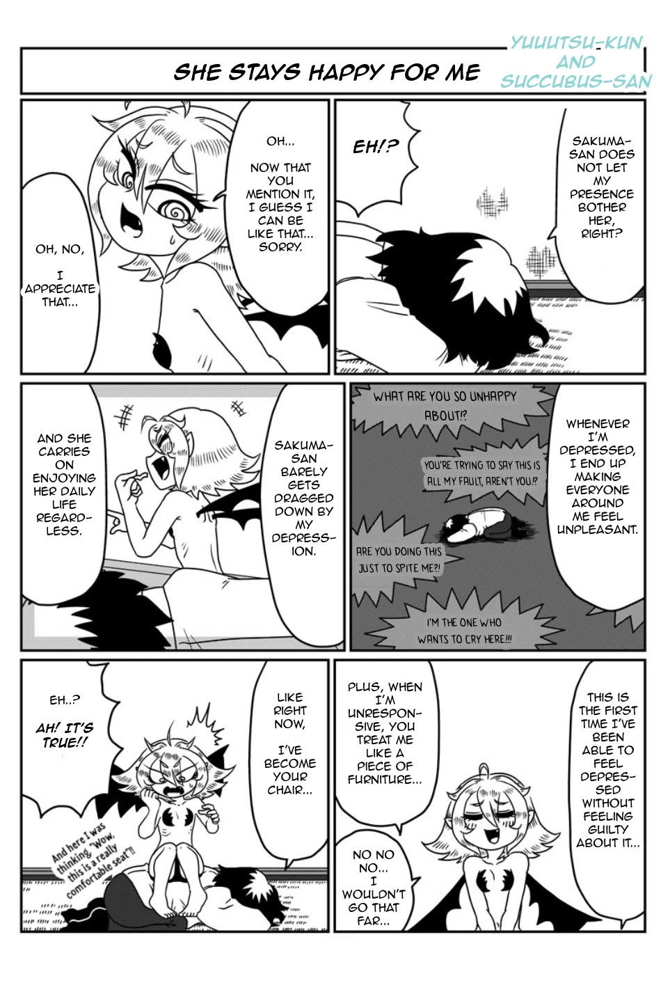 Yuuutsu-kun to Succubus-san Chapter 103 page 1 - Chapter 103