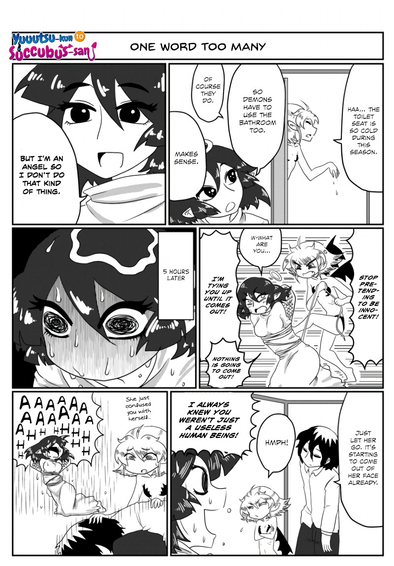 Yuuutsu-kun to Succubus-san Chapter 14 page 1 - Chapter 14