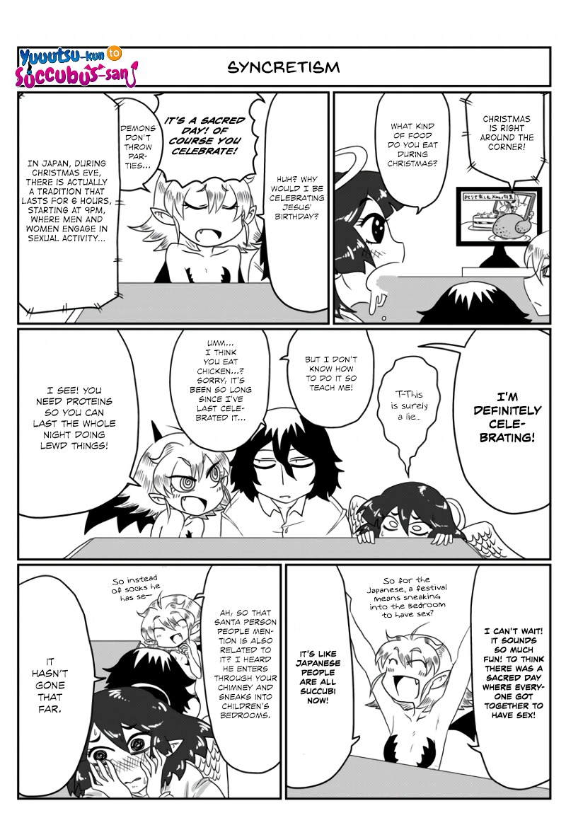 Yuuutsu-kun to Succubus-san Chapter 15 page 1 - Chapter 15