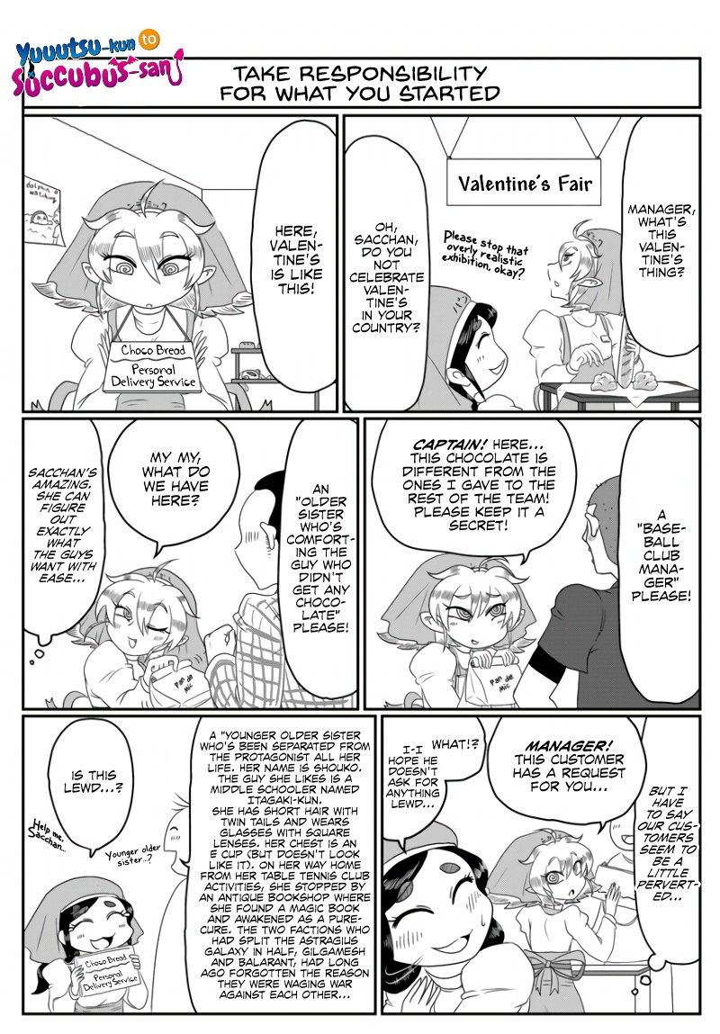 Yuuutsu-kun to Succubus-san Chapter 21 page 1 - Chapter 21