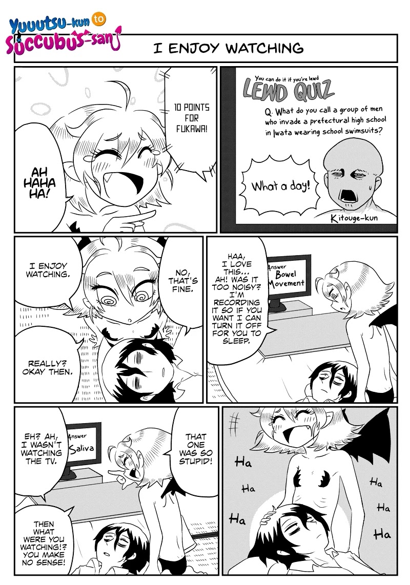 Yuuutsu-kun to Succubus-san Chapter 34 page 1 - Chapter 34