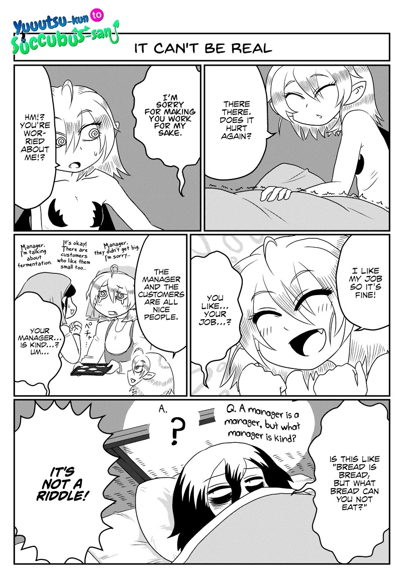 Yuuutsu-kun to Succubus-san Chapter 38 page 1 - Chapter 38