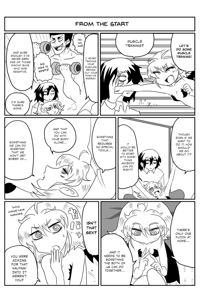 Yuuutsu-kun to Succubus-san Chapter 4 page 2 - Chapter 4