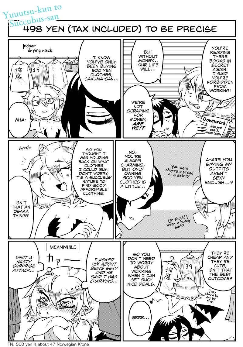 Yuuutsu-kun to Succubus-san Chapter 48 page 1 - Chapter 48