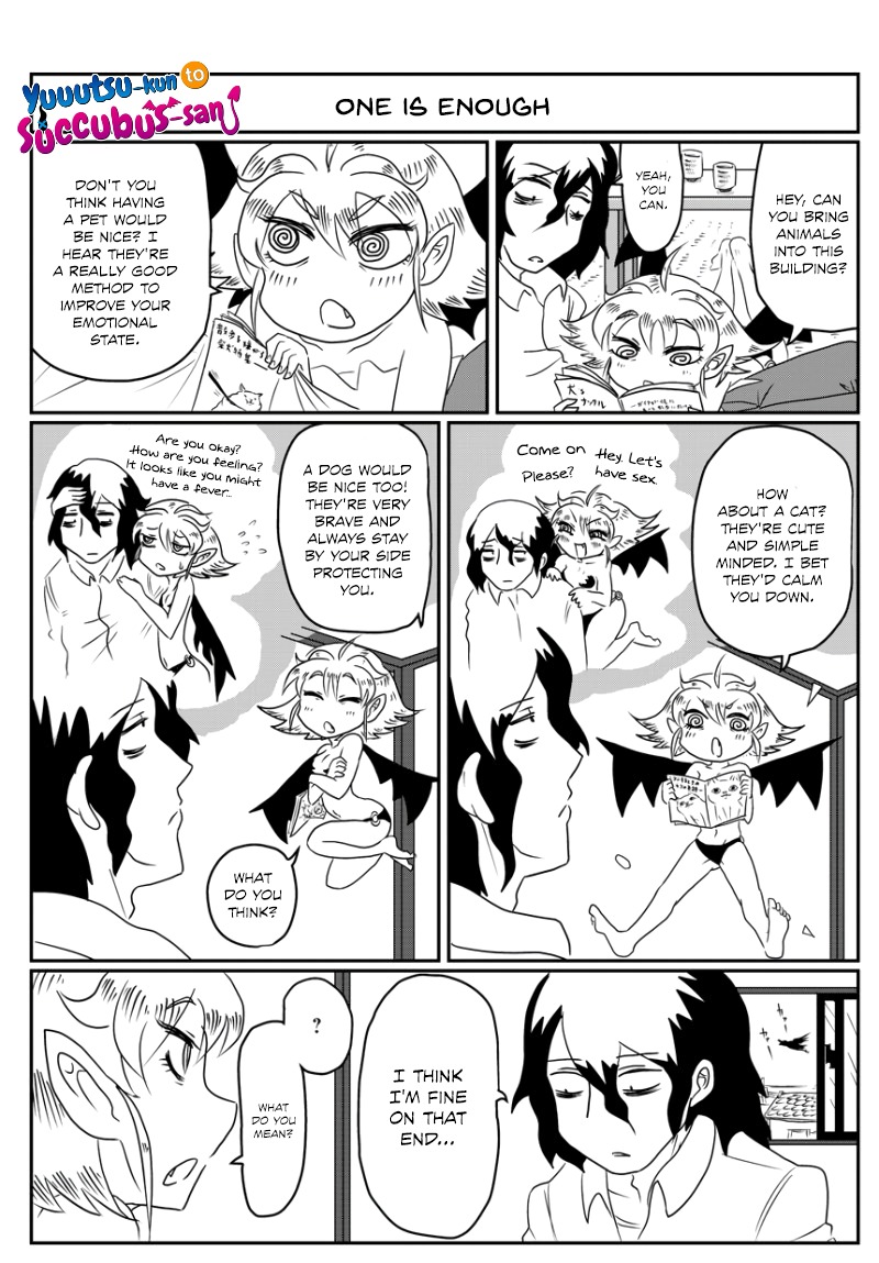Yuuutsu-kun to Succubus-san Chapter 5 page 1 - Chapter 5