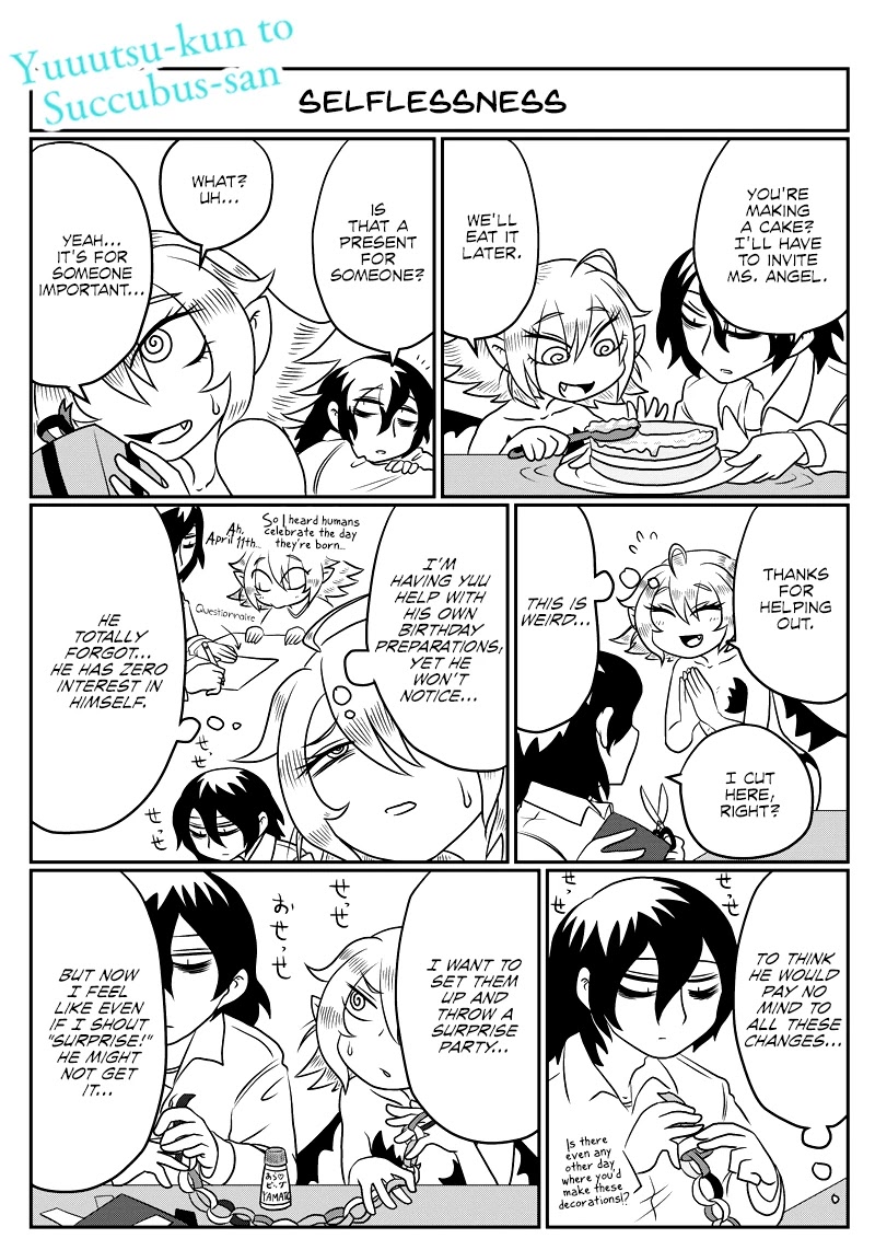 Yuuutsu-kun to Succubus-san Chapter 80 page 1 - Chapter 80
