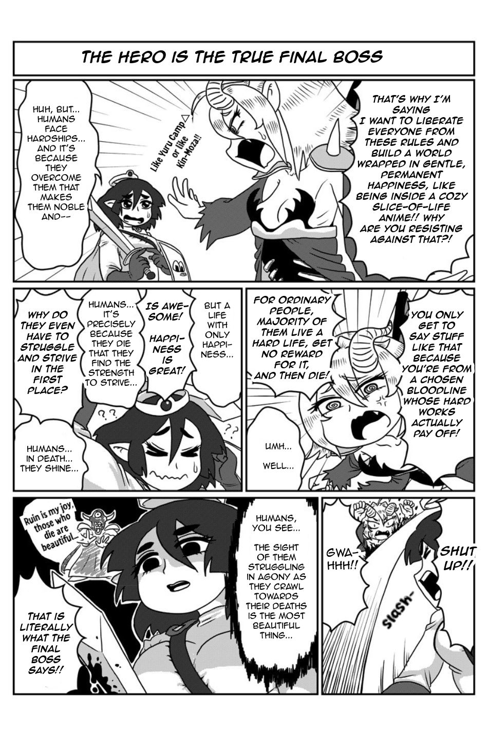 Yuuutsu-kun to Succubus-san Chapter 90 page 4 - Chapter 90