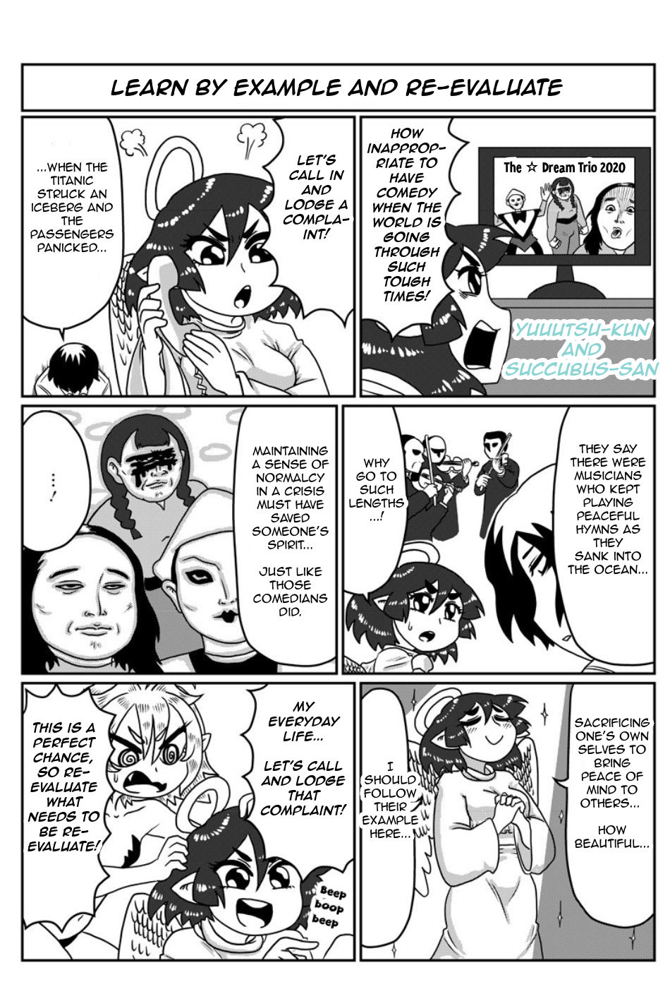 Yuuutsu-kun to Succubus-san Chapter 91 page 1 - Chapter 91