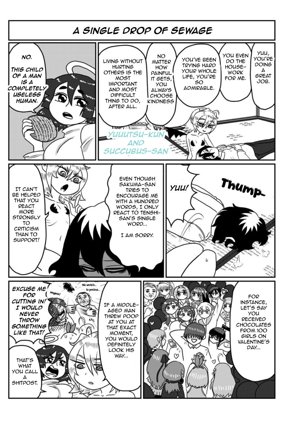 Yuuutsu-kun to Succubus-san Chapter 93 page 1 - Chapter 93
