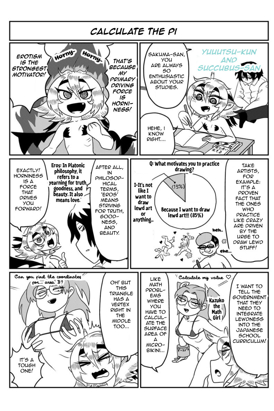 Yuuutsu-kun to Succubus-san Chapter 96 page 1 - Chapter 96