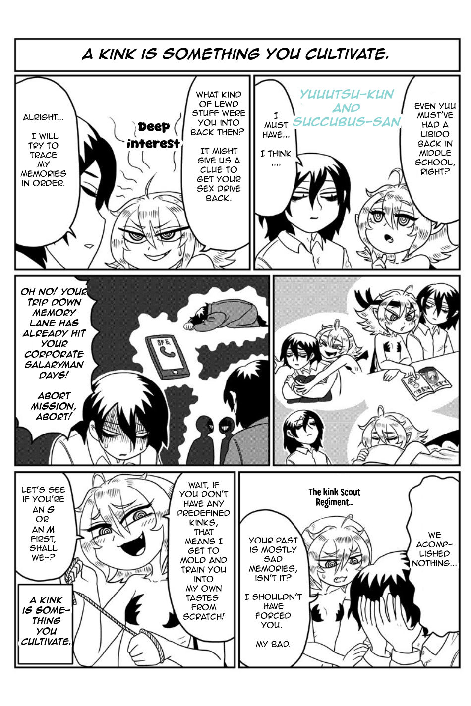 Yuuutsu-kun to Succubus-san Chapter 97 page 1 - Chapter 97