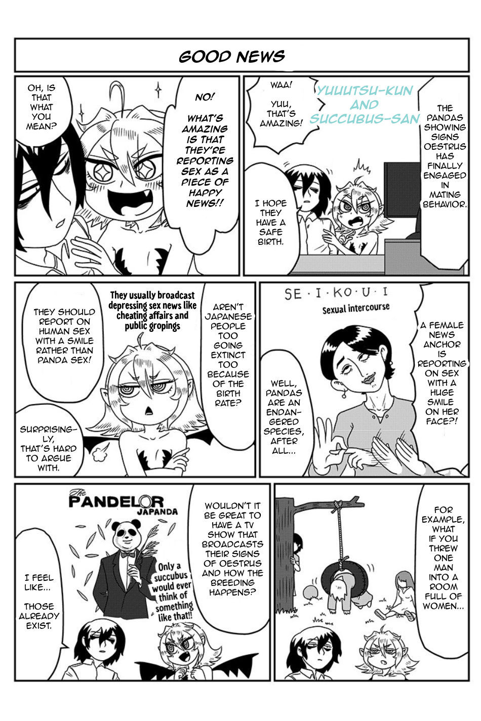 Yuuutsu-kun to Succubus-san Chapter 99 page 1 - Chapter 99
