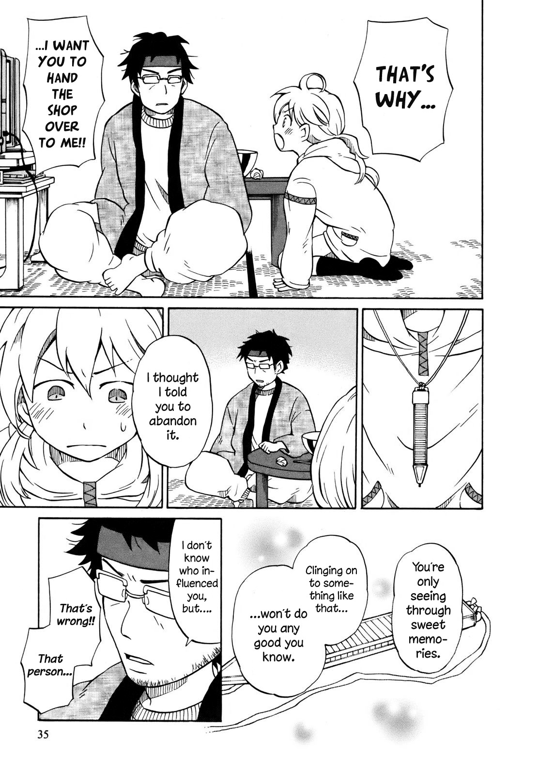 Yuuyake Rocket Pencil Chapter 1 page 38 - Chapter 1: Rocket Pencil
