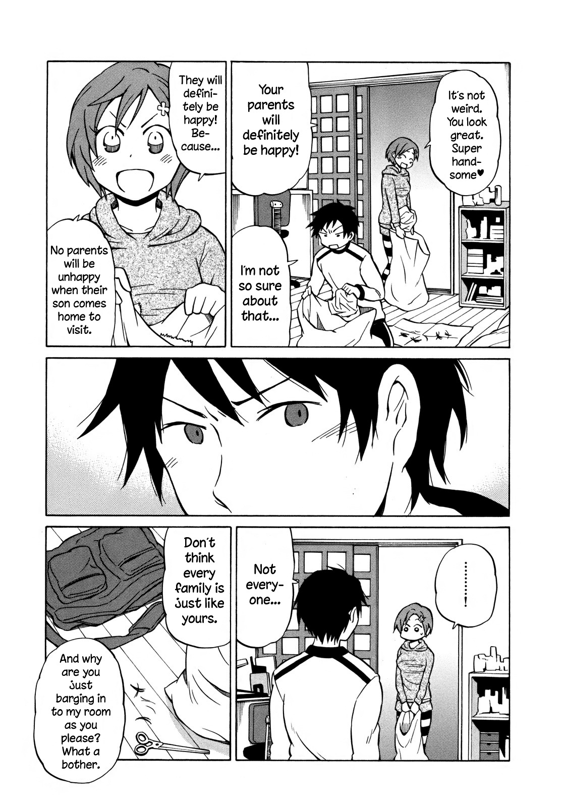 Yuuyake Rocket Pencil Chapter 10 page 11 - Chapter 10: Homecoming