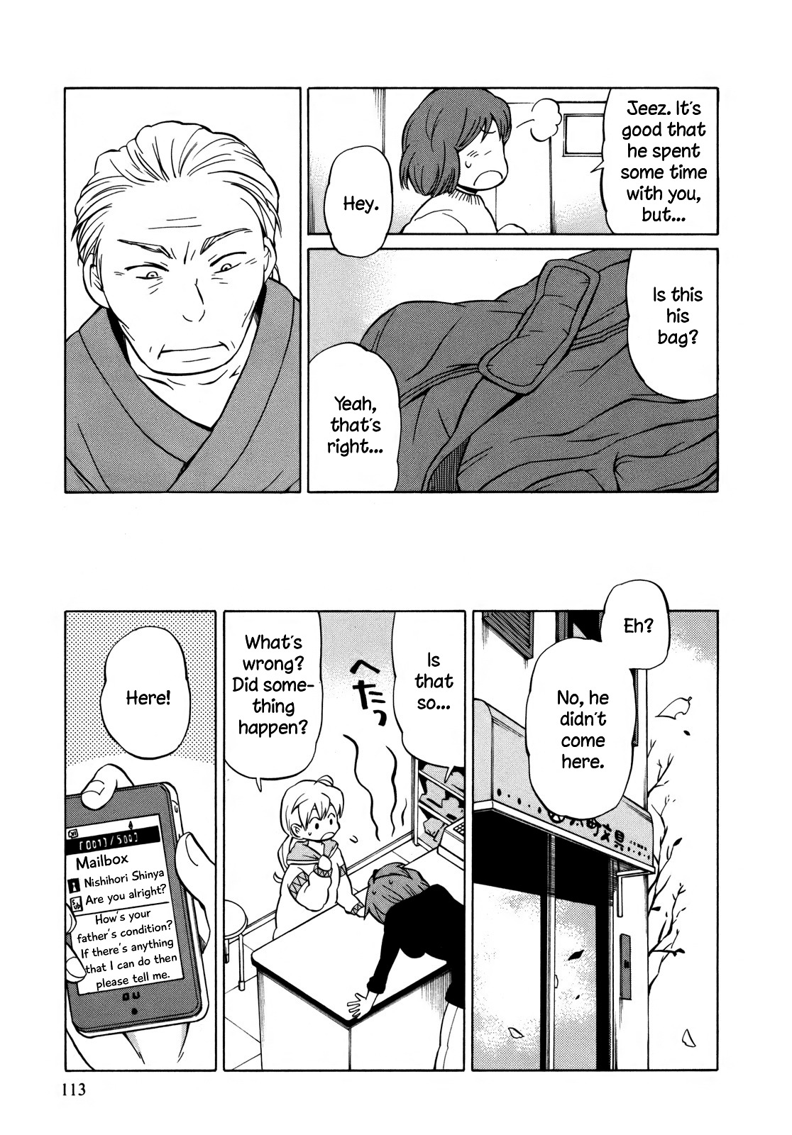 Yuuyake Rocket Pencil Chapter 10 page 21 - Chapter 10: Homecoming