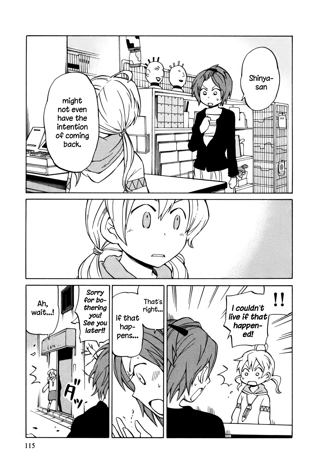 Yuuyake Rocket Pencil Chapter 10 page 23 - Chapter 10: Homecoming