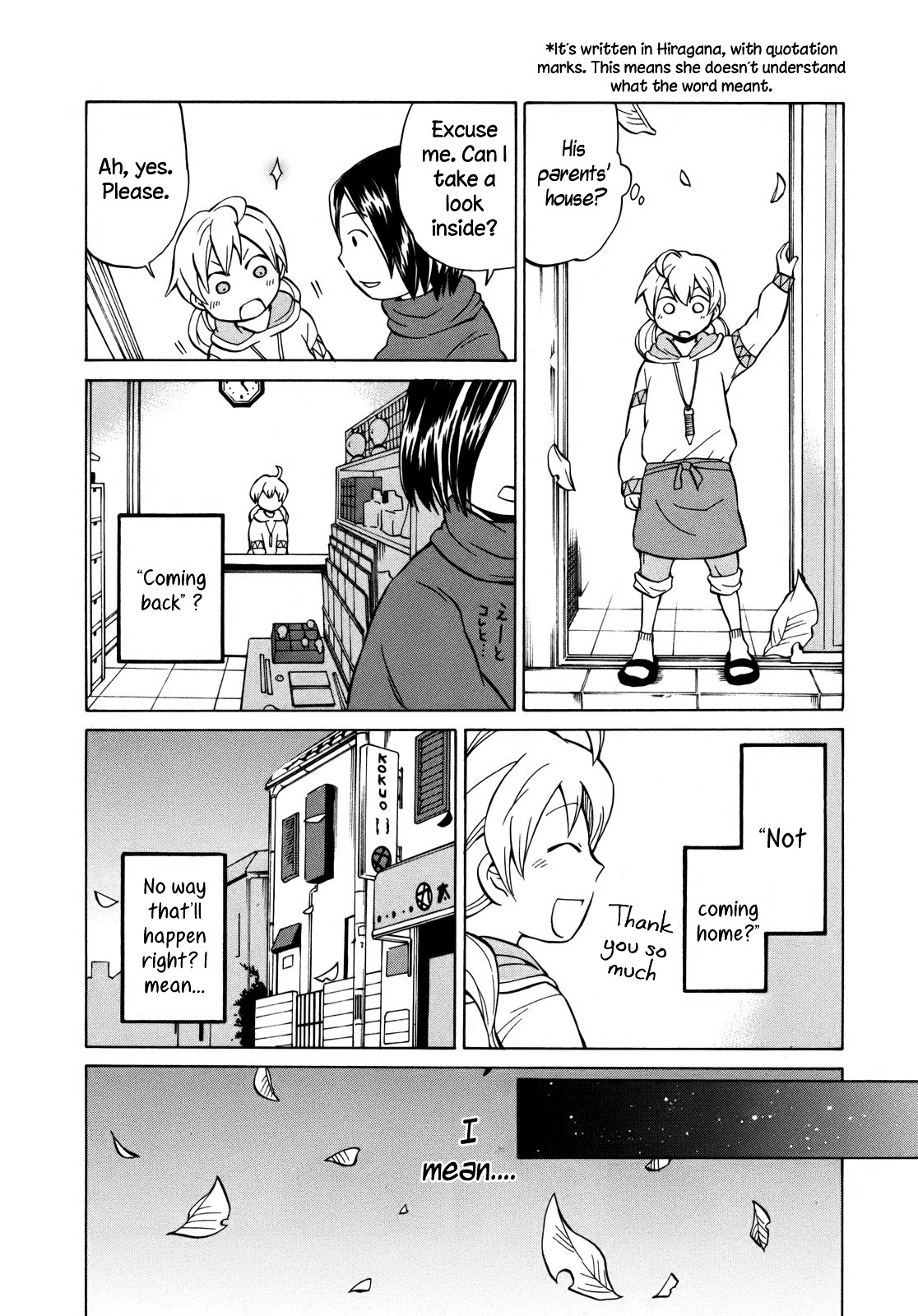 Yuuyake Rocket Pencil Chapter 10 page 24 - Chapter 10: Homecoming