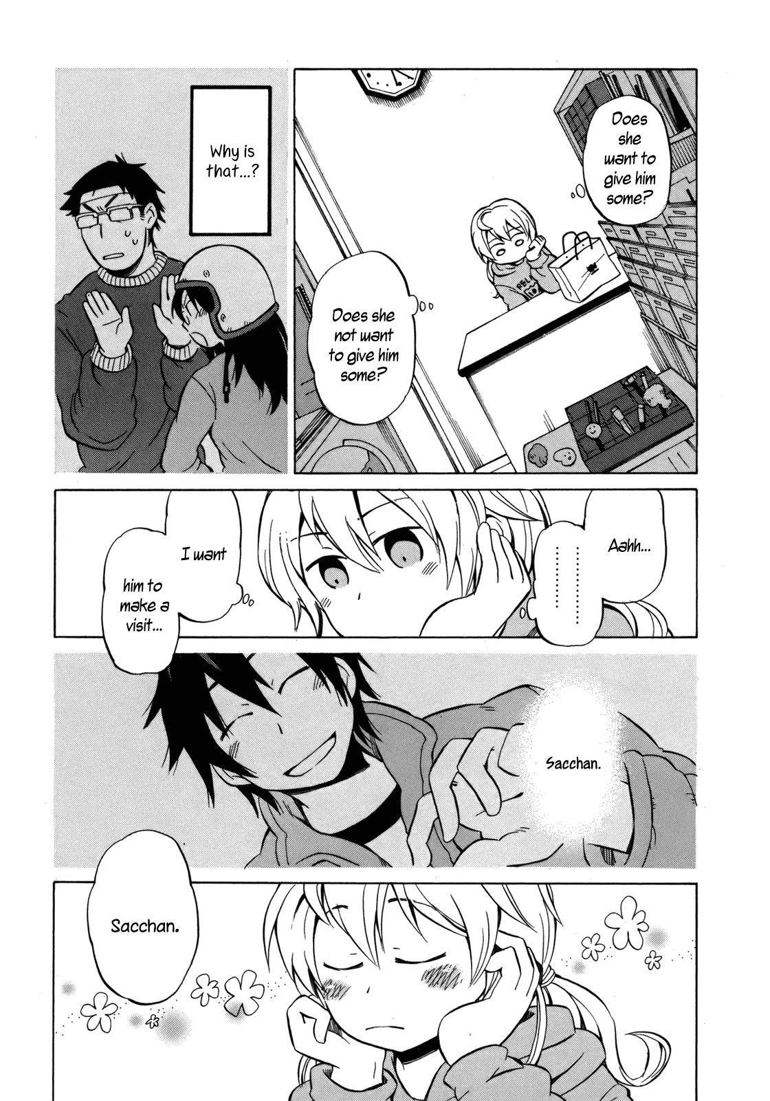 Yuuyake Rocket Pencil Chapter 13.5 page 11 - Chapter 13.5: Intermission: A Day of Satomi