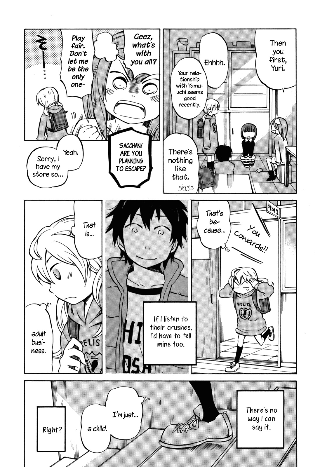 Yuuyake Rocket Pencil Chapter 13.5 page 7 - Chapter 13.5: Intermission: A Day of Satomi