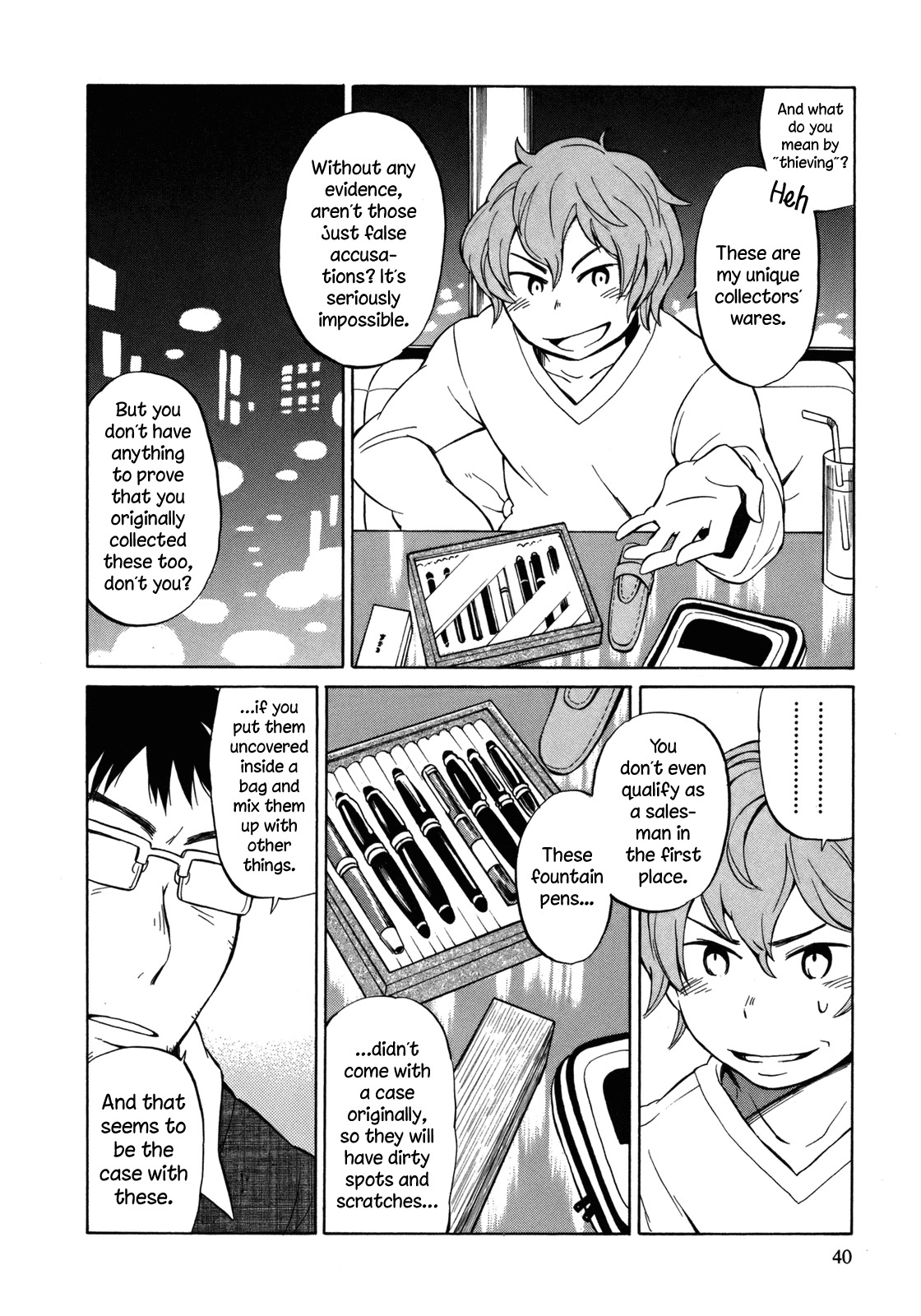 Yuuyake Rocket Pencil Chapter 13 page 8 - Chapter 13: It Became Something