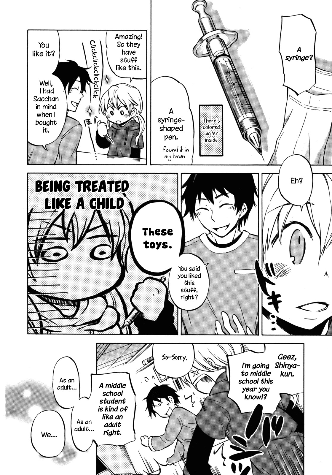 Yuuyake Rocket Pencil Chapter 14 page 4 - Chapter 14: Stupid People