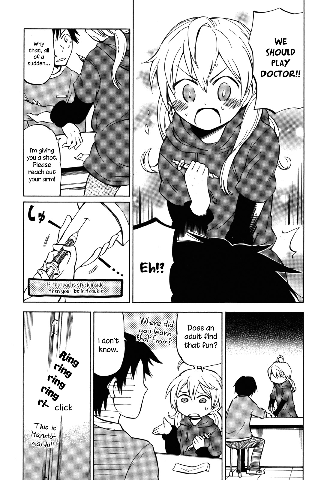 Yuuyake Rocket Pencil Chapter 14 page 5 - Chapter 14: Stupid People