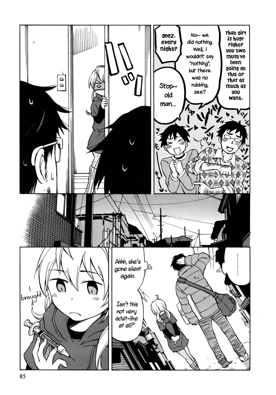 Yuuyake Rocket Pencil Chapter 14 page 7 - Chapter 14: Stupid People