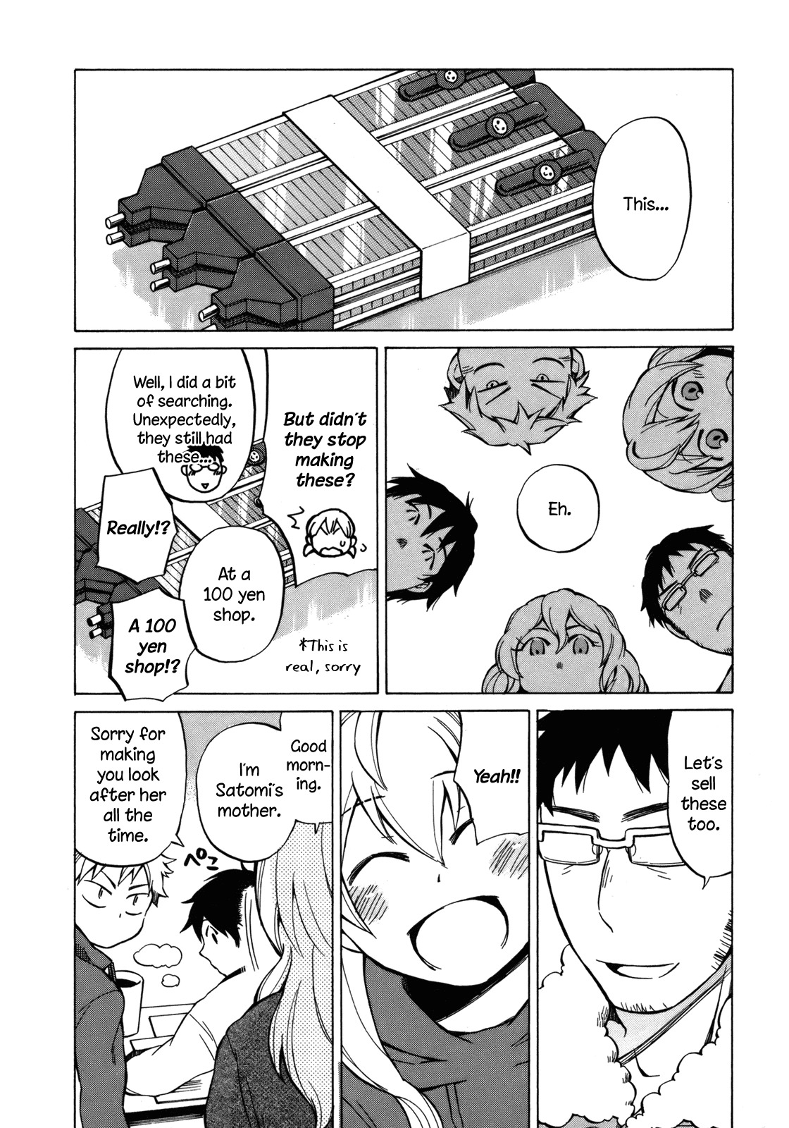 Yuuyake Rocket Pencil Chapter 16 page 12 - Chapter 16: Being Here