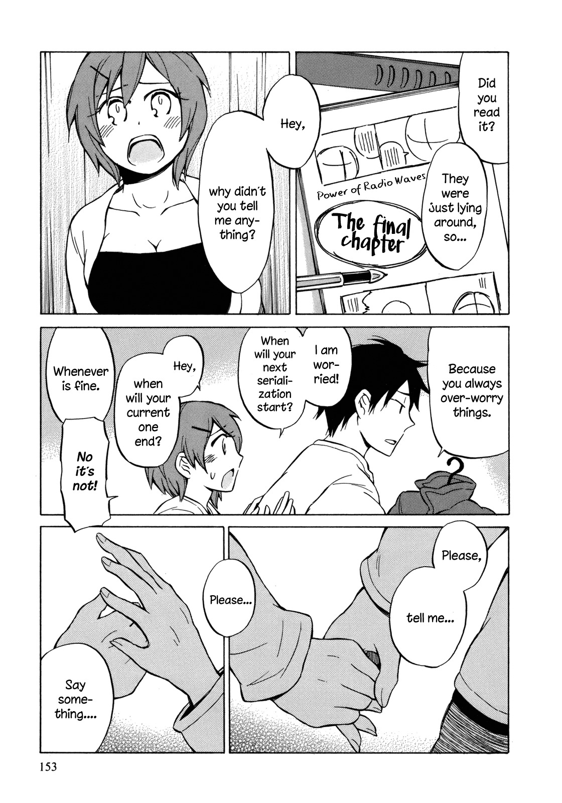 Yuuyake Rocket Pencil Chapter 16 page 15 - Chapter 16: Being Here
