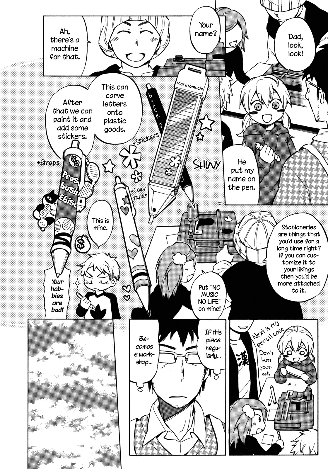 Yuuyake Rocket Pencil Chapter 16 page 6 - Chapter 16: Being Here