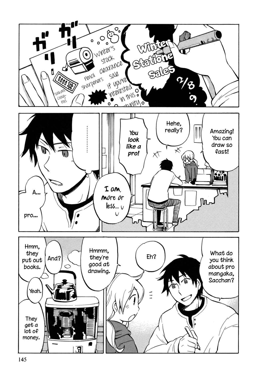 Yuuyake Rocket Pencil Chapter 16 page 7 - Chapter 16: Being Here