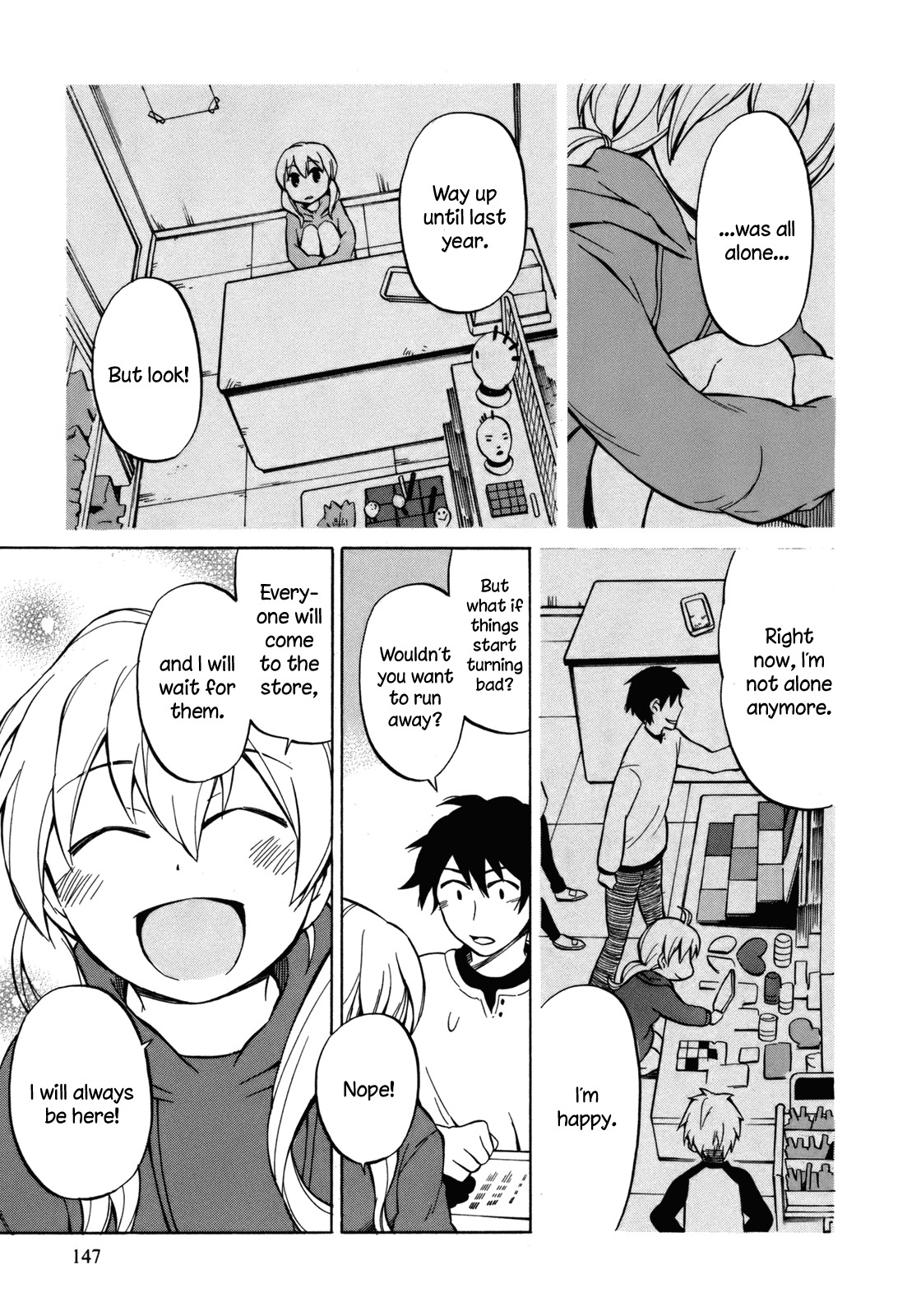 Yuuyake Rocket Pencil Chapter 16 page 9 - Chapter 16: Being Here