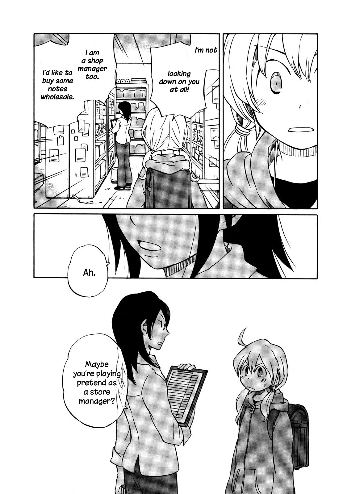 Yuuyake Rocket Pencil Chapter 2 page 18 - Chapter 2: Playing Pretend
